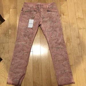 Zadig & Voltaire pink jeans
